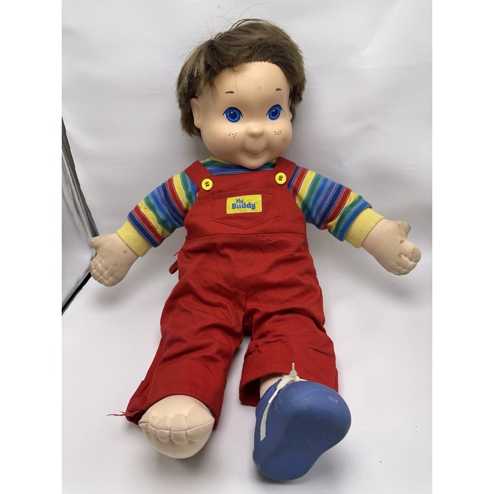 My Buddy Doll Vintage Original Hasbro 1985 Brown Hair Blue Eyes‎
